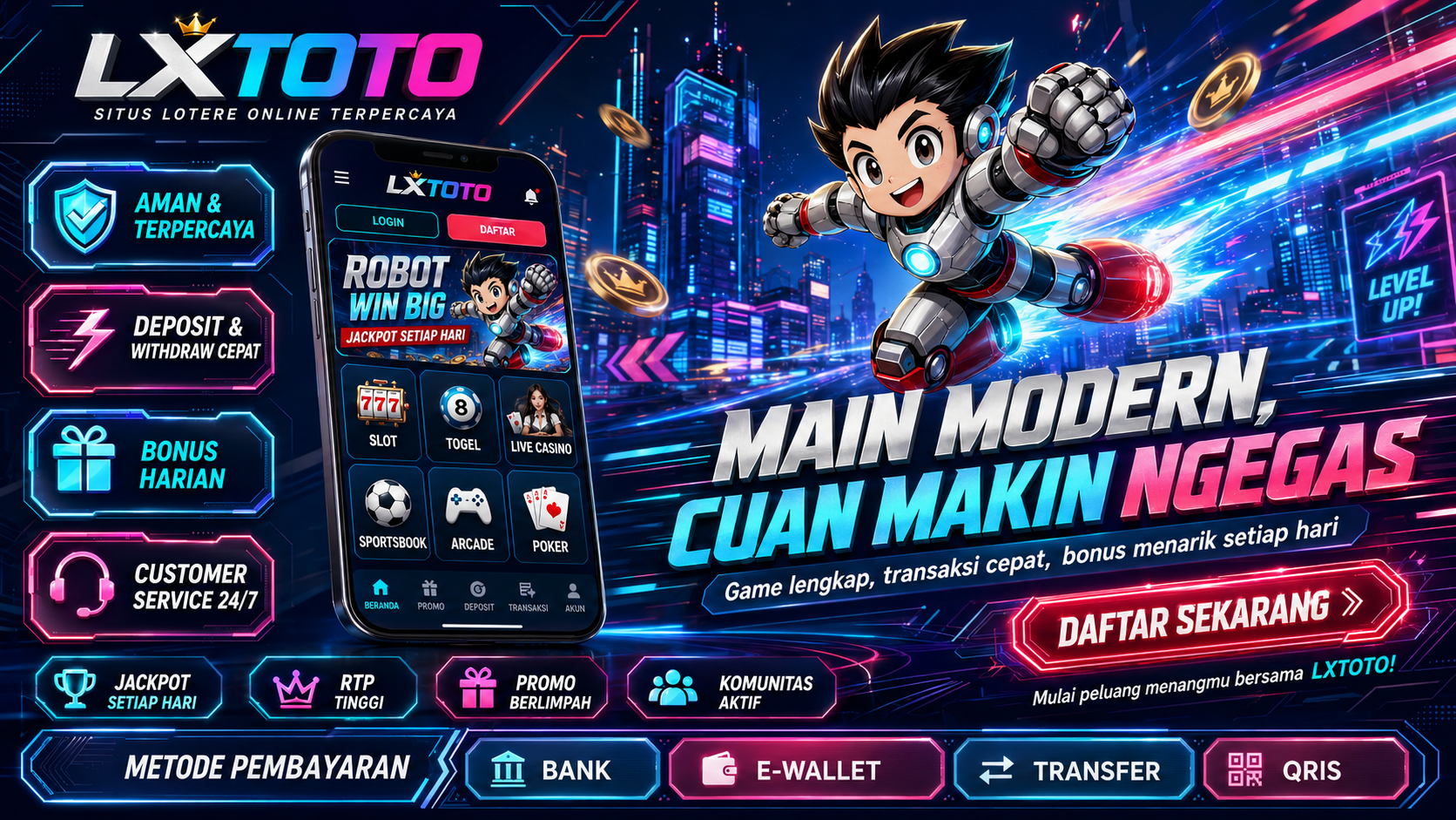 Banner LXTOTO untuk Privasi